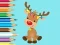 Spil Coloring Book: Cute Christmas Reindeer online