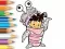 Spil Coloring Book: Monster Costume Girl online