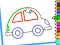 Spil Toddler Drawing: Cute Car online