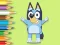 Spil Coloring Book: Happy Bluey online