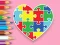 Spil Coloring Book: Heart Jigsaw online