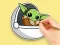 Spil Coloring Book: Master Yoda online
