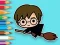 Spil Coloring Book: Flying Potter online