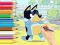 Spil Coloring Book: Bluey And Bingo online