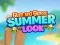 Spil Glam And Glossy Summer Look online