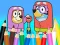 Spil Coloring Book: Bluey Flossing Grannies online