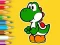 Spil Coloring Book: Yoshi Fishing Day online
