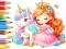 Spil Coloring Book: Unicorn Secret Whisper online