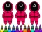 Spil Coloring Book: Squid Game Mask online