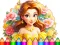 Spil Coloring Book: Flower Dress Up online