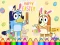 Spil Coloring Book: Bluey Happy Easter online