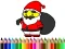 Spil Back To School: Santa Claus Coloring online