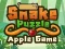 Spil Snake Puzzle Apple Game online