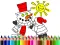Spil Back To School: Winter Time Coloring online