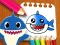 Spil Baby Shark Coloring Book online