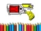 Spil Back To School: Nerf Coloring Book online