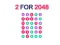 Spil 2 for 2048 online