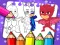 Spil PJ Masks Coloring Book online