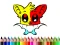 Spil Cute Bat Coloring Book online