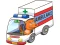 Spil Cartoon Ambulance Puzzle online