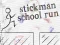 Spil Stickman School Run online