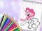 Spil Cute Pony Coloring Book online