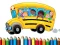 Spil School Bus Coloring Book online