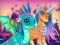 Spil Cute Unicorns And Dragons Puzzle online