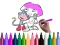 Spil Dora Coloring Fun Time online