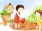 Spil Cartoon Childrens Day Puzzle online