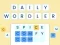 Spil Daily Wordler online