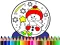 Spil Back To School: Christmas Coloring Book online