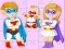 Spil Super Hero Family Jigsaw online