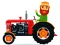 Spil Cartoon Farm Traktors online