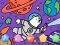 Spil Color By Code Space Bear online