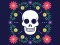 Spil Colorful Skull Jigsaw online