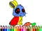Spil Back To School: Rabbit Coloring Book online
