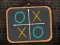 Spil Tic Tac Toe blackboard online