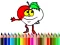 Spil Back To School: Fruits Coloring online