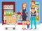 Spil Happy Shopping Jigsaw online