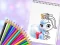 Spil Cute Animals Coloring Book online