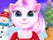 Spil Cat Girl Christmas Decor Game online