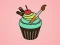 Spil Yummy Cupcake Coloring online