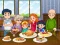 Spil Family Dinner Jigsaw online