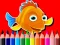 Spil Back To School: Fish Coloring Book online