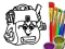 Spil Back To School: School Bag Coloring Book online
