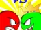 Spil Red ball vs green king online