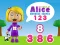 Spil World of Alice Numbers Shapes online