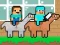 Spil Noob vs Pro HorseCraft online
