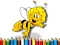 Spil Back To School Maja the Bee Coloring Book online